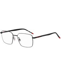 HUGO - Metal Optical Frames With Tubular Temples - Lyst