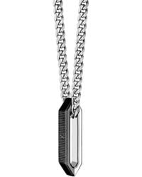 BOSS - Halskette mit wendbarem Logo-Anhänger - Lyst