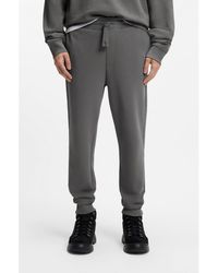 HUGO - Cuffed Tracksuit Bottoms - Lyst