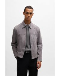 BOSS - Regular-Fit Jacket - Lyst