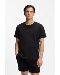HUGO - Laze Lounge T-shirt - Lyst