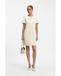 BOSS - Short-Sleeved Dress - Lyst