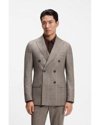 BOSS - Slim-Fit Jacket - Lyst