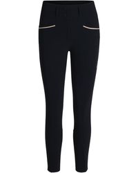 BOSS - Equestrian Slim-Fit Breeches With Full Grip - Lyst