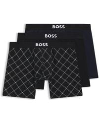 BOSS - 3-Pack Boxer Briefs - Lyst