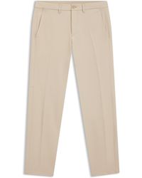 BOSS - Slim-Fit Trousers - Lyst