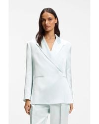 BOSS - Relaxed-Fit Blazer - Lyst