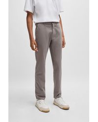 BOSS - Regular-Fit Chinos - Lyst