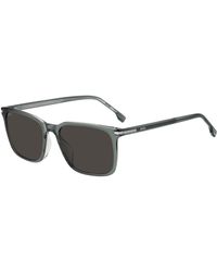 BOSS - Acetate Sunglasses With-Tone Trims - Lyst