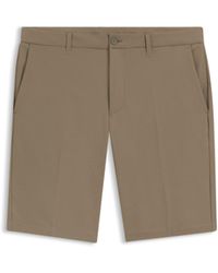 BOSS - Slim-Fit Shorts - Lyst
