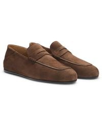 BOSS - By Beckham Penny Loafers - Lyst
