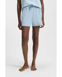 BOSS - Drawstring Pyjama Shorts - Lyst