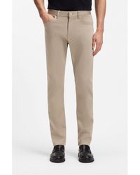 BOSS - Delaware Slim-Fit Trousers - Lyst