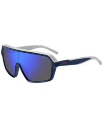 HUGO - Mask-Style Sunglasses With Shaded Lenses - Lyst