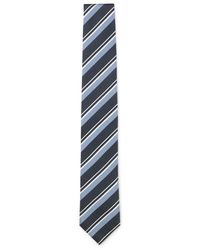 BOSS - One Silk Tie With Diagonal Stripes - Lyst