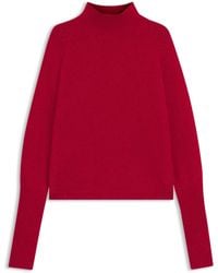 HUGO - Relaxed-Fit Pullover Aus Woll-Mix Mit Stehkragen - Lyst