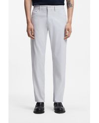BOSS - Maine Regular-Fit Trousers - Lyst