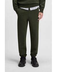 HUGO - Dark Green Men's Jogging Pants Size L - Lyst