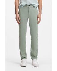 BOSS - Slim-Fit Trousers - Lyst
