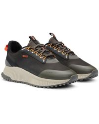 BOSS - Ttnm Evo Gore-tex Trainers With Ribbed Sole - Lyst