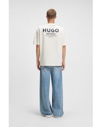 HUGO - Loose-Fit T-Shirt - Lyst