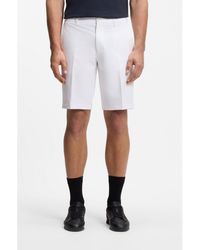 BOSS - Slim-Fit Shorts - Lyst