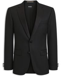 BOSS - One Slim-Fit Tuxedo Jacket - Lyst