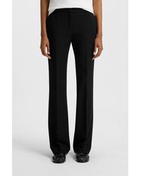 HUGO - Regular-Fit Bootcut Trousers - Lyst