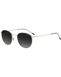 HUGO - Tone Sunglasses With Logo Detail - Lyst
