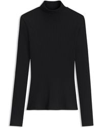 HUGO - Rollneck Top - Lyst
