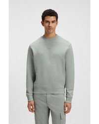 BOSS - Relaxed-Fit Sweatshirt - Lyst