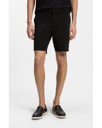 BOSS - Stretch-Cotton Shorts - Lyst