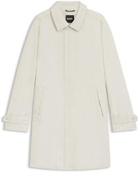 BOSS - Gore-Tex Water-Repellent Coat With Concealed Closure - Lyst