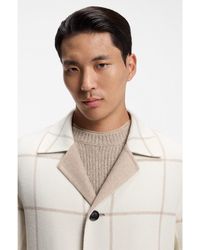 BOSS - Reversible Relaxed-Fit Coat - Lyst