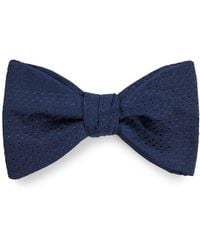 HUGO - Nœud papillon en jacquard de soie à pois - Lyst