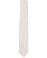 BOSS - Silk-Blend Tie With Paisley Jacquard - Lyst
