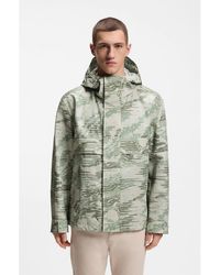 BOSS - Relaxed-Fit Water-Repellent Jacket - Lyst