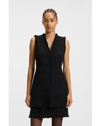 BOSS - Sleeveless Regular-Fit Blazer - Lyst