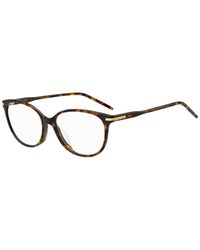 BOSS - Havana-Acetate Optical Frames With-Tone Trims - Lyst