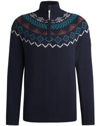 BOSS - Ruitertrui - Lyst