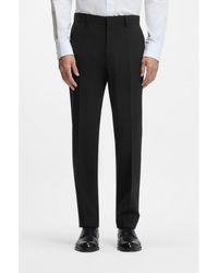 BOSS - Regular-Fit Trousers - Lyst