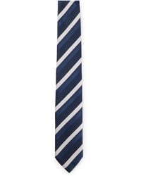 BOSS - Silk-blend Tie With All-over Jacquard Pattern - Lyst