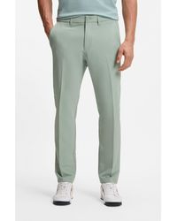 BOSS - Slim-Fit Trousers - Lyst