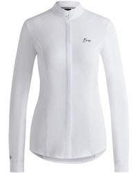 BOSS - Turnierbluse Mit Vier-Wege-Stretch - Lyst