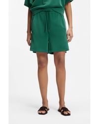 BOSS - Modal-Blend Shorts With Dividing Seams - Lyst