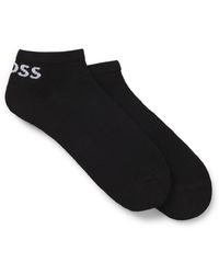 BOSS - Two-Pack Of Ankle-Length Socks - Lyst