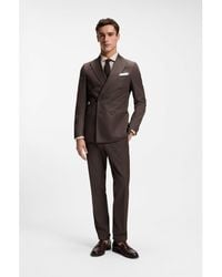 BOSS - Two-Piece Slim-Fit Suit - Lyst