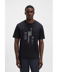 BOSS - Relaxed-Fit T-Shirt - Lyst