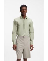 HUGO - Slim-Fit Shirt - Lyst