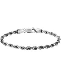 BOSS - Tone Cuff With Rope-Style Chain - Lyst